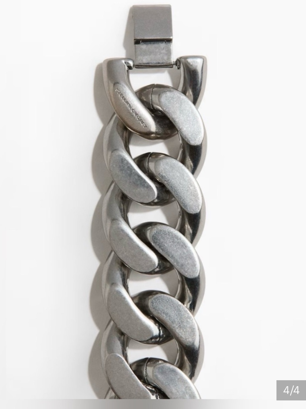 Stella McCartney for H&M Two-Tone Chunky Chain Necklace - Silver & Gold - Picture 5 of 7